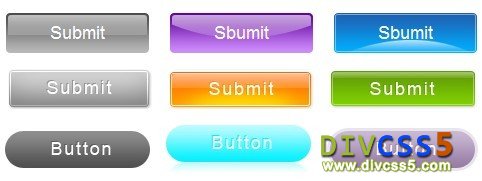 DIV CSS按钮-bottom按钮效果图例