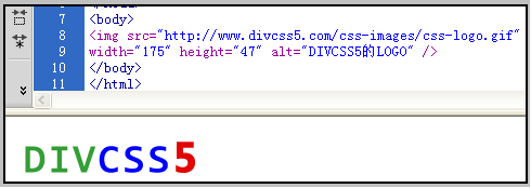 html img标签使用示范截图