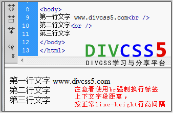 html br标签样式截图