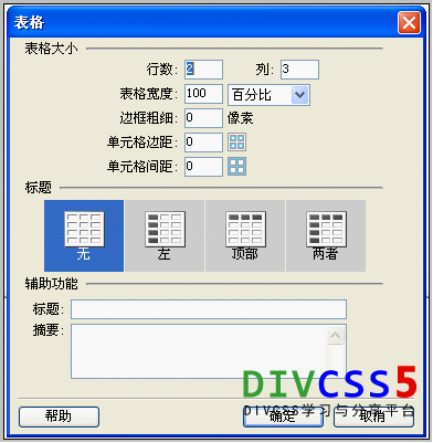 html table表格布局使用软件布局截图