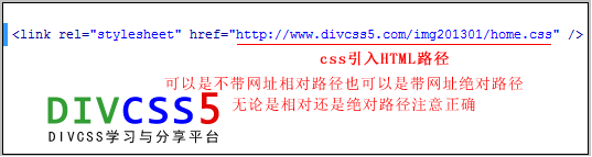 CSS引入html标签说明截图