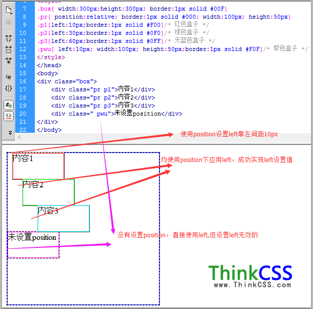 left css应用实例