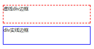 div虚线与实现边框样式图