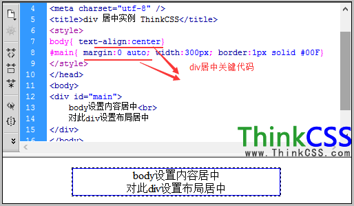 布局出div居中实例截图