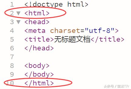 网页设计技术之HTML的基本结构说明