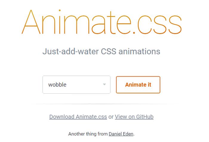 值得你收藏的10个CSS3动画工具